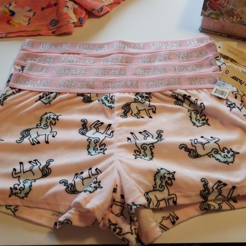 em & alfie unicorn sleep shorts FINAL PRICE 💁